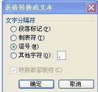 Word文档如何将文字转换成表格形式