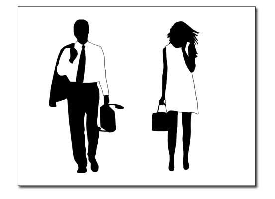 简约的剪影应用，打造完美的PPT