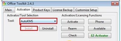 （图）office激活工具Microsoft Toolkit怎么用？