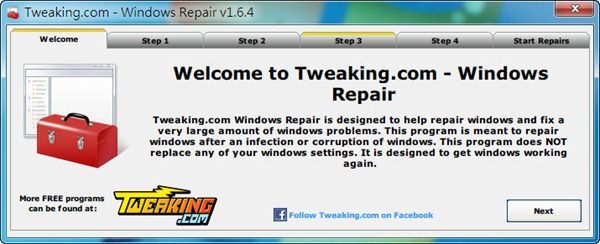 windows repair怎么用?windows repair使用介绍