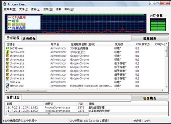 process lasso怎么用?processlasso使用教程