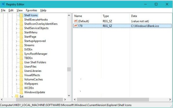 win10图标蓝色双箭头隐藏方法