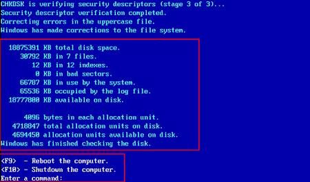 如何用u深度maxdos工具箱进行磁盘扫描