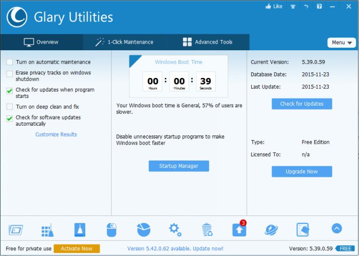 glary utilities中文怎么设置?glary utilities中文设置详细方法