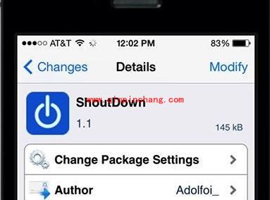 iOS7.1.1疯狂插件推荐 喊出来语言命令ShoutDown