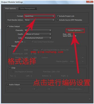 AE英文版导出视频的步骤图解