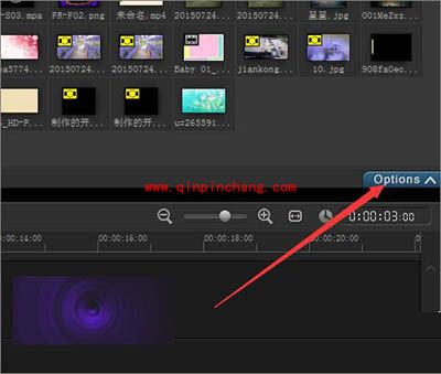 会声会影只显示黑色遮罩的部分的设置方法