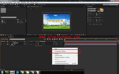 AE时间线长度不够的解决办法