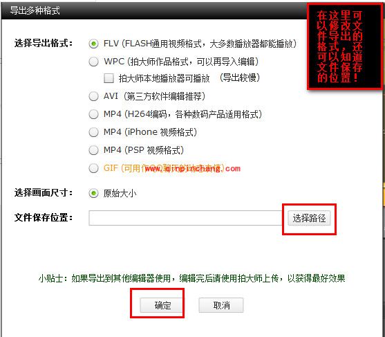 拍大师轻松导出视频技巧