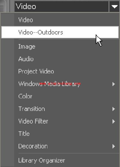 会声会影教程之创建自定义文件夹