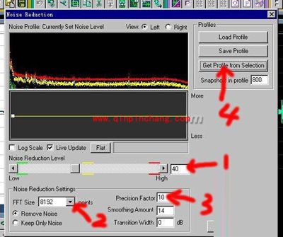 Cool Edit Pro图文教程之降噪技巧
