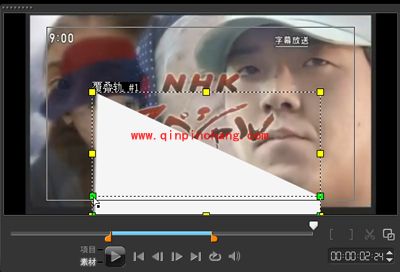 会声会影去除视频原有字幕的图文步骤