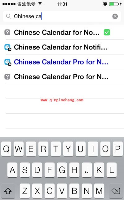 iOS7破###解如何安装中国农历插件