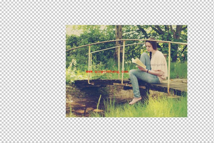 PS帮你轻松打造QQ空间剪影效果