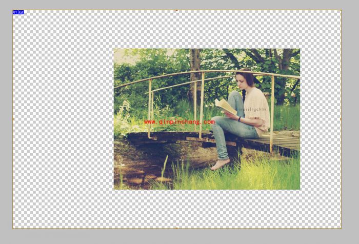 PS帮你轻松打造QQ空间剪影效果