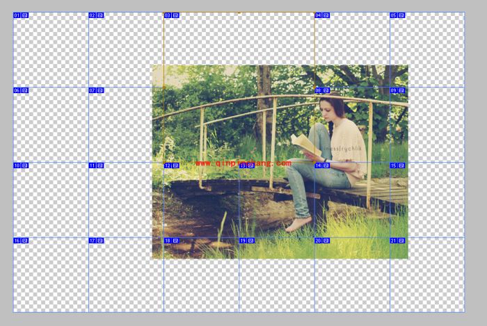 PS帮你轻松打造QQ空间剪影效果