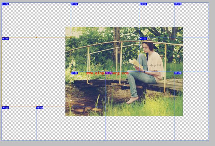 PS帮你轻松打造QQ空间剪影效果