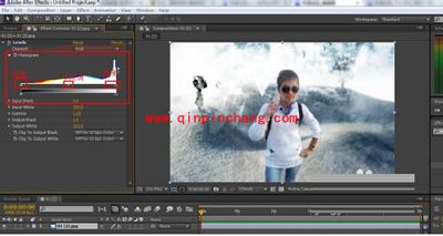 AE色阶功能怎么使用?AE色阶功能使用方法图解