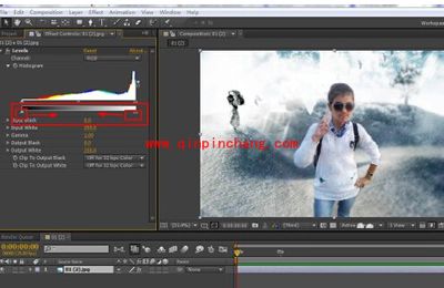 AE色阶功能怎么使用?AE色阶功能使用方法图解