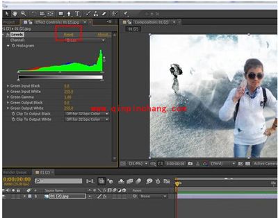 AE色阶功能怎么使用？AE色阶功能使用方法图解