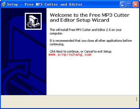 Free MP3 Cutter and Editor的安装及使用教程