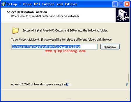 Free MP3 Cutter and Editor的安装及使用教程