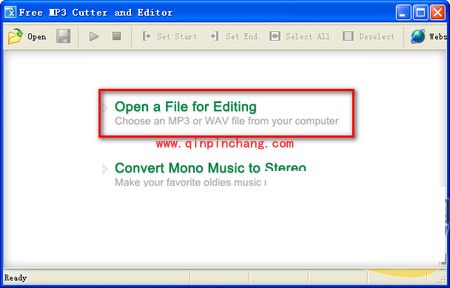 Free MP3 Cutter and Editor的安装及使用教程