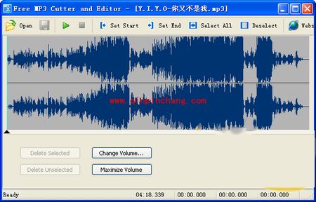 Free MP3 Cutter and Editor的安装及使用教程