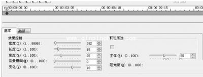 会声会影后期处理教程之雨中城市