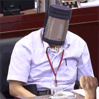 柯文哲捶桌子恶搞gif动态表情包