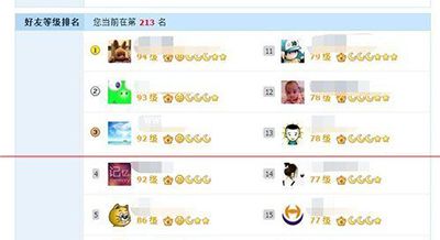 QQ好友等级排名查看方法