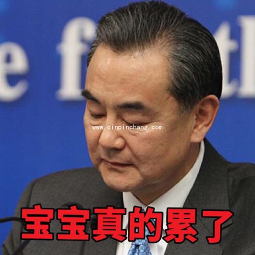 霸气外交部长王毅高清无水印表情包