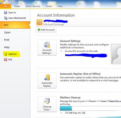 outlook常用联系人邮箱记录不显示的解决方法