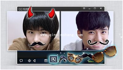微信视频聊天可以发送爱心、花瓣一些特效吗？