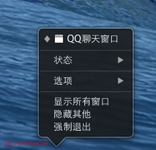 mac强制退出程序方法