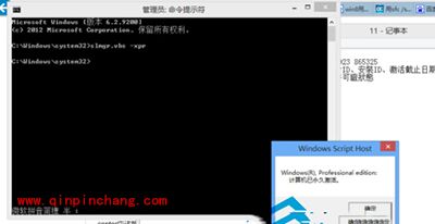 通过命令提示判断Win8系统是否激活图文教程