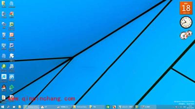 win10系统桌面小工具Desktop gadgets使用方法