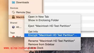 Mac磁盘分区怎么加密
