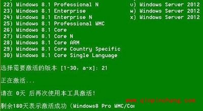 迷你版KMS激活win8.1系统的图文教程