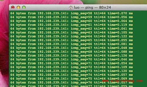 Mac电脑ping命令使用教程