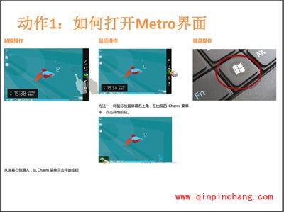 五大动作帮你快速了解、使用Win8