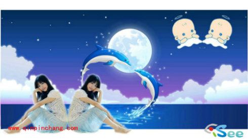 iSee图片专家制作孪生姐妹的方法介绍