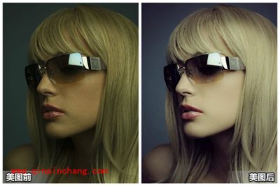 穷屌丝变身白富美,美图秀秀一分钟打造