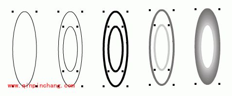 Freehand实例之制作鼠标