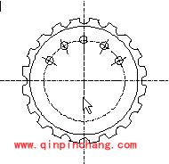 FreeHand教程机械制图之飞轮的制作