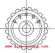 FreeHand教程机械制图之飞轮的制作