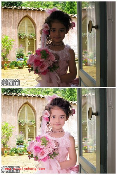 美图秀秀:黯淡照片轻松补光!