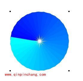 FreeHand教程圆锥渐变制作