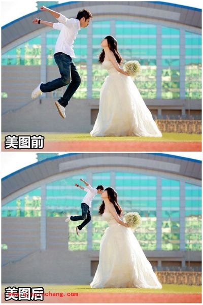 打造创意个性的婚照,尽在美图秀秀