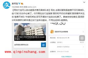 支付宝自动缴医疗费方法